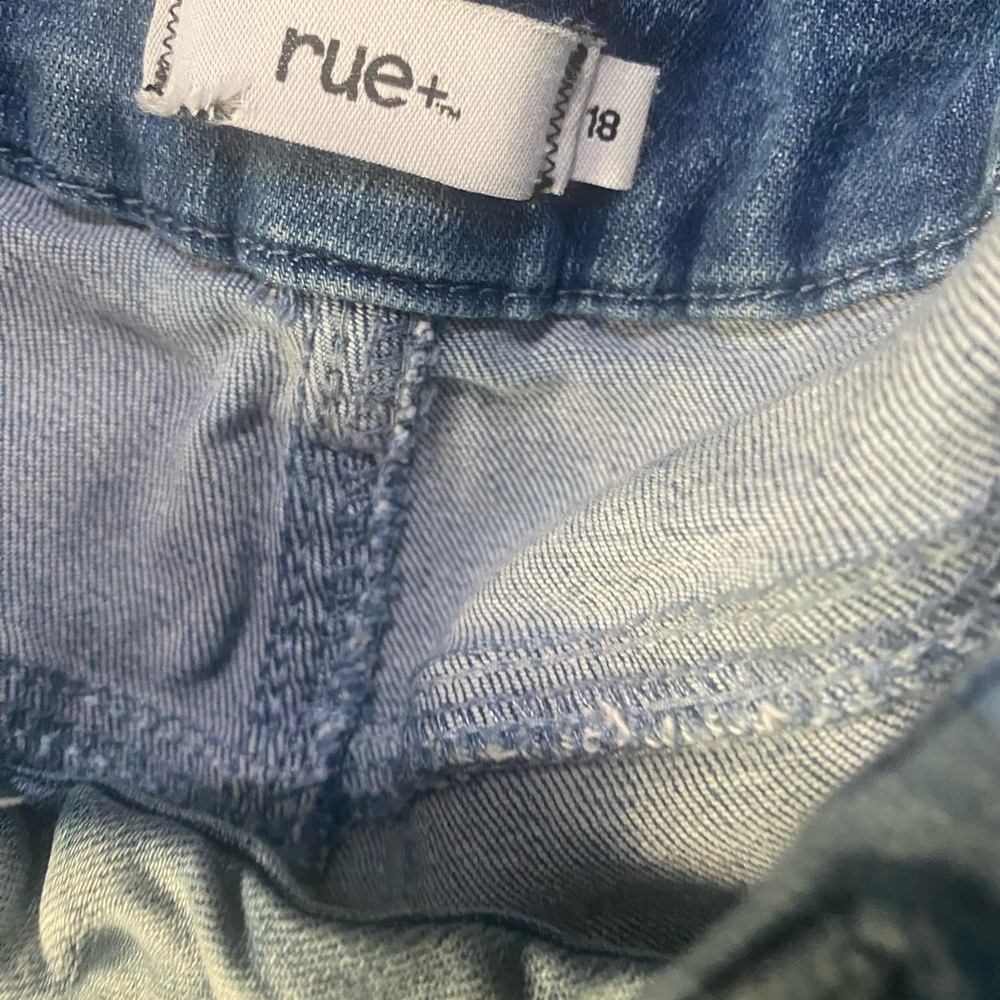 Rue21 Blue Flare Wide Leg Jeans